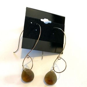 long hook earrings